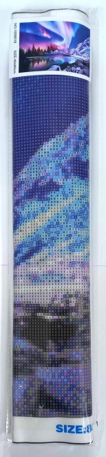 Peinture Diamant Nuit Colorée 80x40 cm