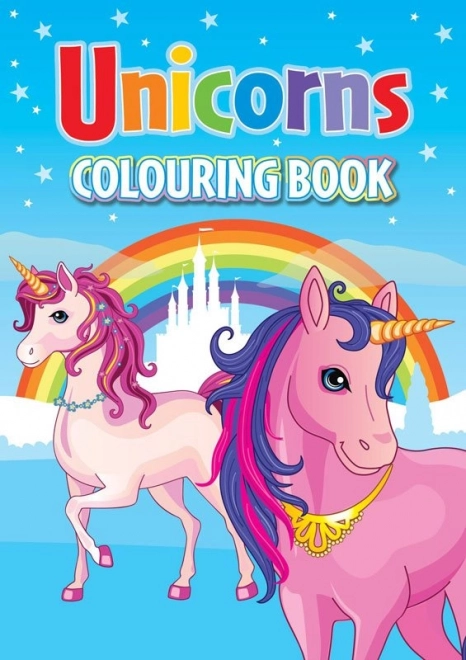 Livre de coloriage A4 Licornes