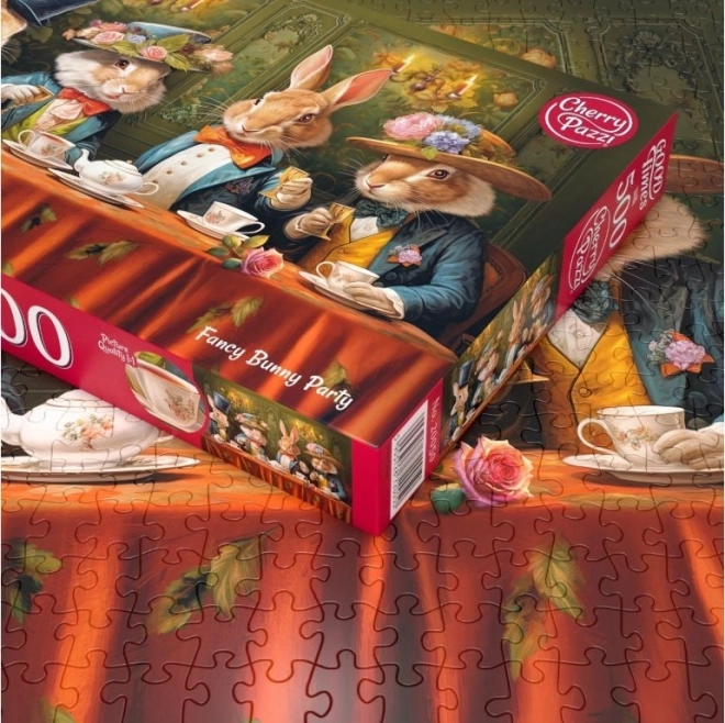 Puzzle La Réunion du Thé du Lièvre 500 pièces