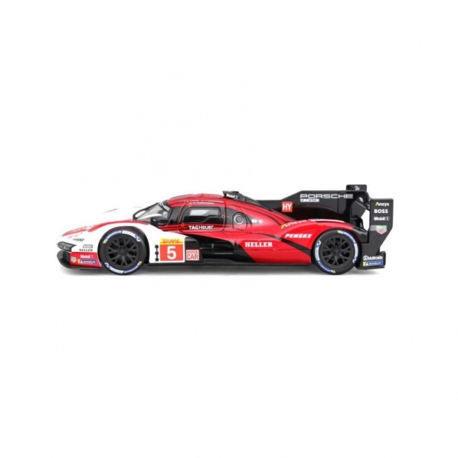 Bburago 1:24 Course - Porsche 963 - Blanc/Rouge #5