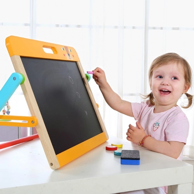 Tableau magnétique et ardoise pour enfants 2 en 1 Tooky Toy