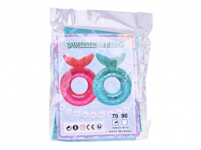Cercle gonflable pour enfants avec nageoire 60 cm