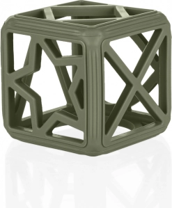 Anneau de dentition en silicone Square, Vert Forêt