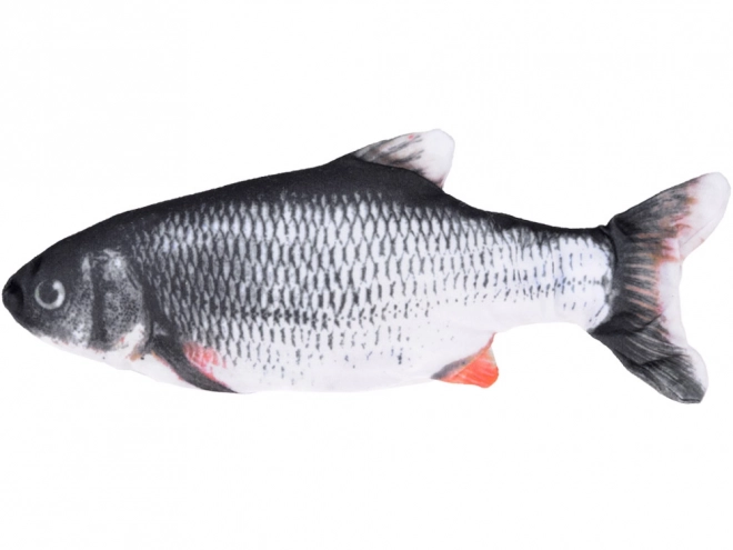 Mascotte poisson avec queue mobile