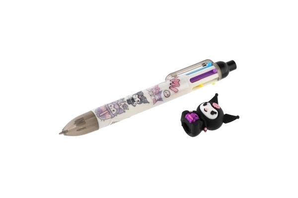 Stylo à six couleurs avec personnage