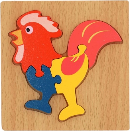 Puzzle en bois Animaux mixte d'espèces