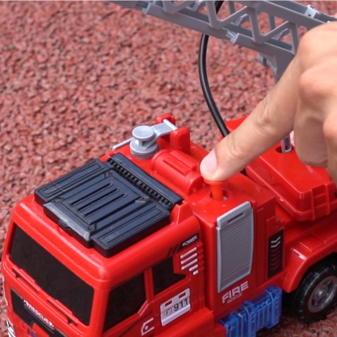 Camion de Pompiers Interactif avec Échelle Mobile