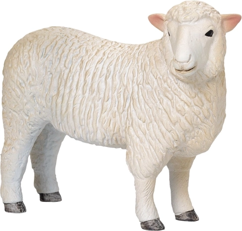 Figurine réaliste de brebis Romney Marsh