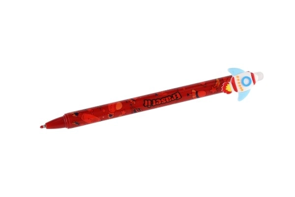 Stylo/bille effaçable véhicule 0,5 plastique bleu 6 couleurs