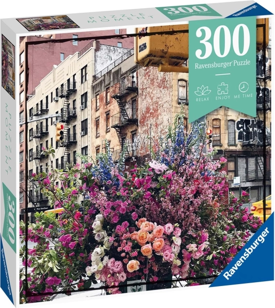 Ravensburger puzzle Flowers in New York 300 pièces
