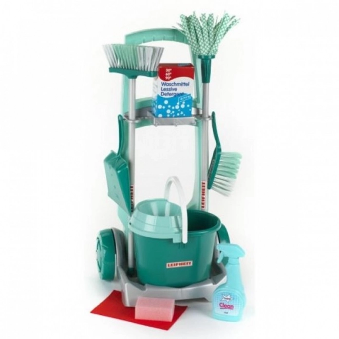 Chariot de nettoyage Leifheit avec accessoires pour enfants
