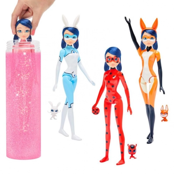 Miraculous : Coccinelle et Chat Noir, Marinette se transformant, poupée