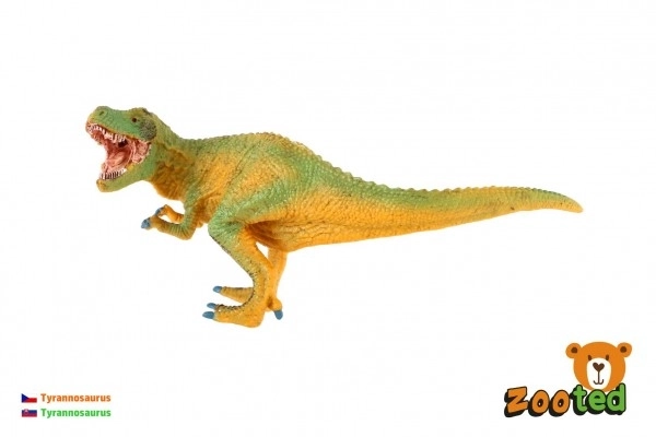 Petite figurine Tyrannosaurus en plastique 16cm en sachet