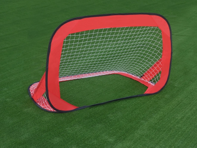 Buts de football, ensemble pour deux buts de football d'un diamètre de 110 cm