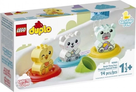 Lego Duplo plaisir du bain : petit train flottant avec animaux