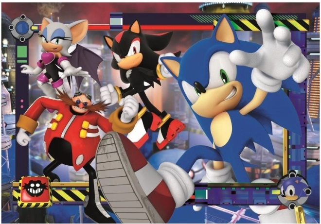 Puzzle Sonic le Hérisson en action 180 pièces