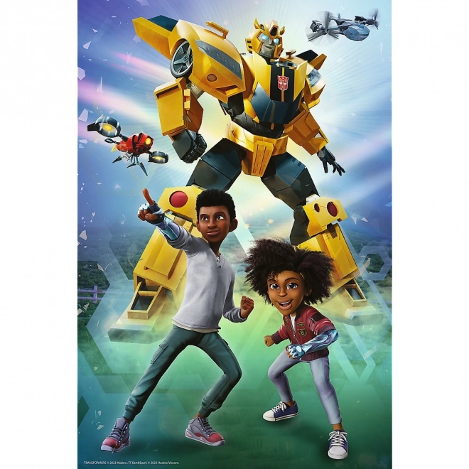 Puzzle 100 pièces Équipe Transformers