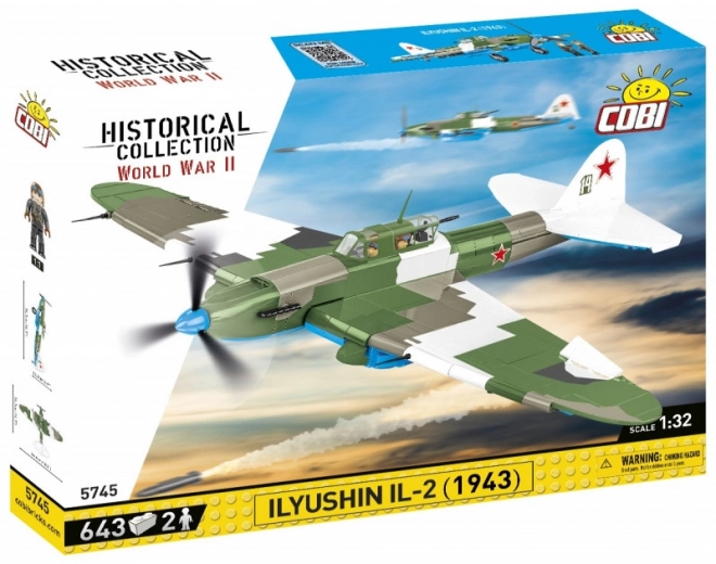 Kit de Construction Collection Historique WWII Ilyushin Il-2 1943