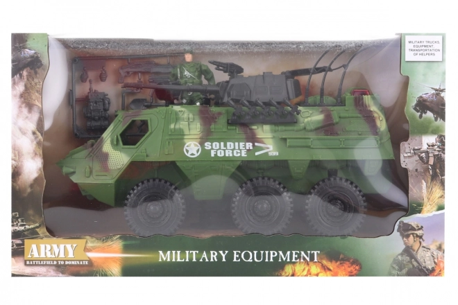 Voiture blindée militaire