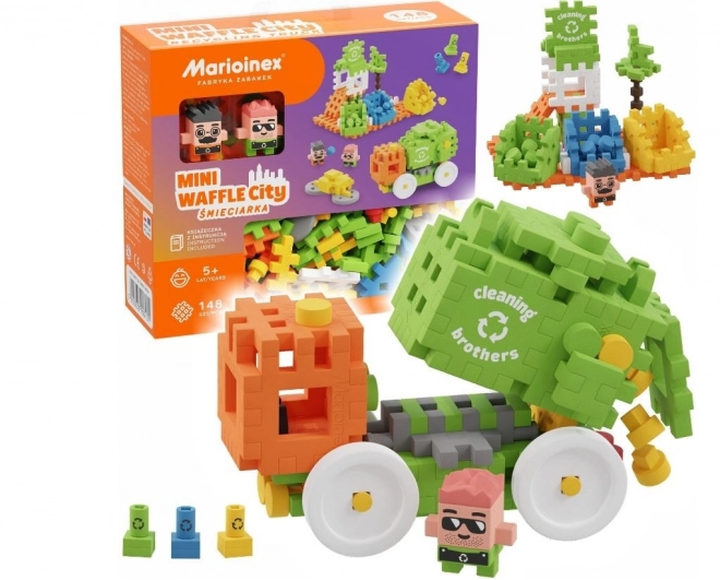 Kit de construction Mini Wafle - Décharge 148 pièces