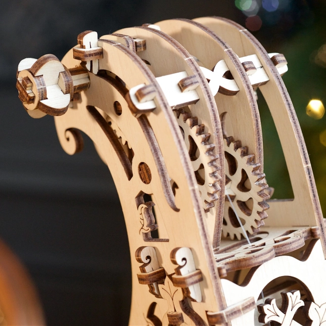 Ugears 3D puzzle mécanique en bois Vielle à roue