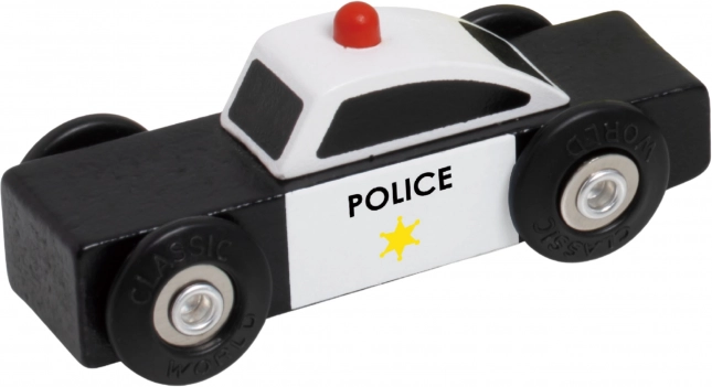 Classic World voitures en bois Police Pompier Dépanneuse ensemble 3 pcs