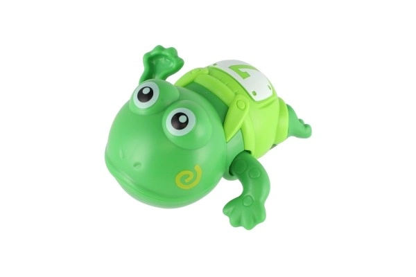 Grenouille à remonter pour baignoire en plastique 10cm 6pcs dans boîte 18m+