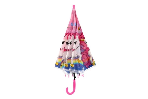 Parapluie manuel avec des licornes
