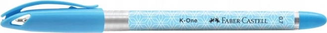 Stylo à bille Faber-Castell K-One bleu