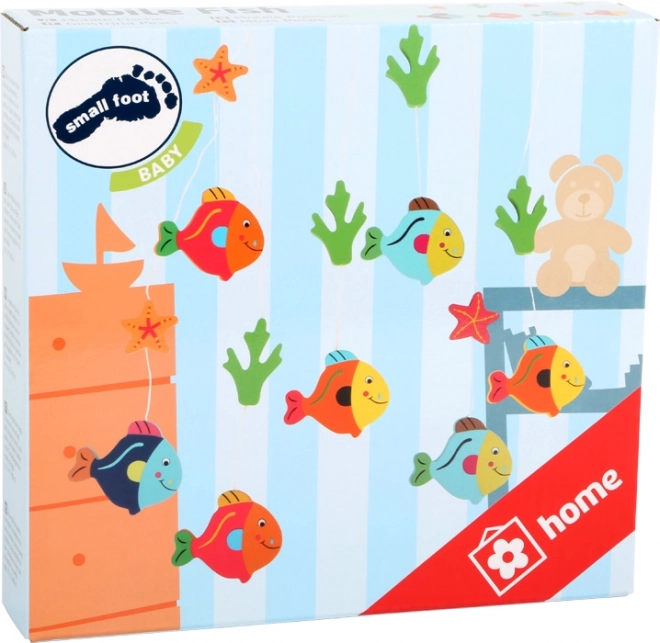Décoration suspendue en bois Poissons Small Foot