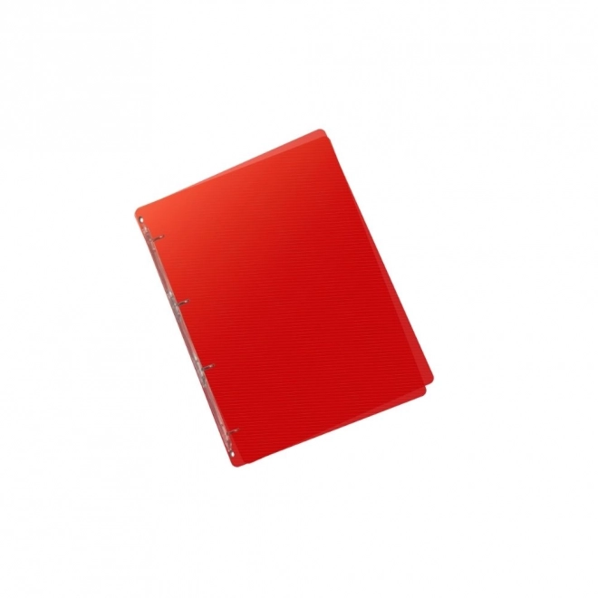 Classeur à anneaux A5 rouge