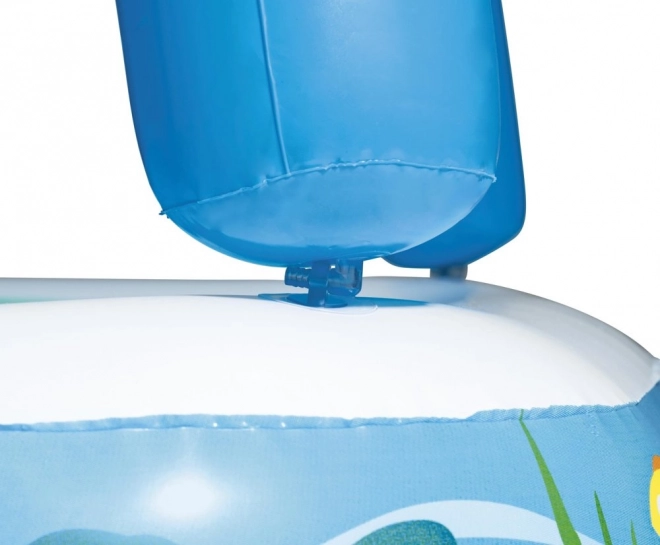 Piscine gonflable pour enfants avec abri