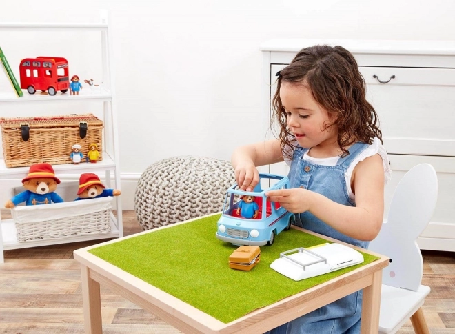 Caravane avec Paddington et accessoires
