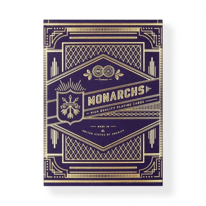 Cartes violettes Monarch