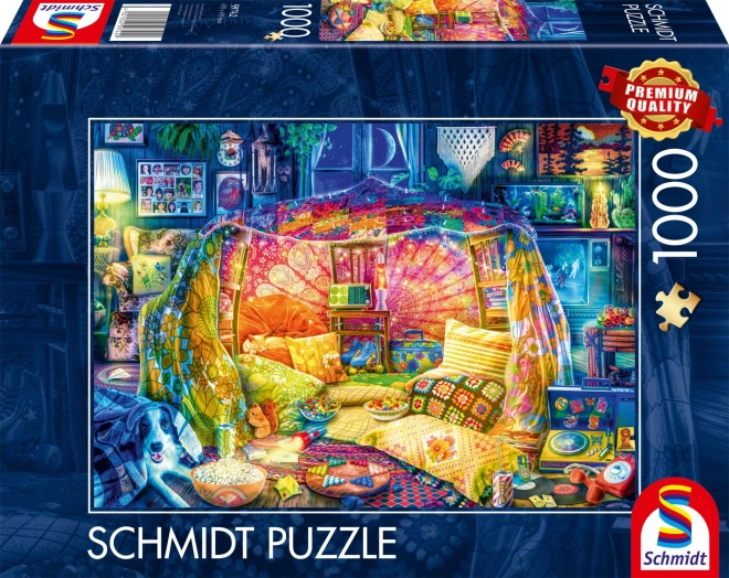 Puzzle refuge douillet 1000 pièces