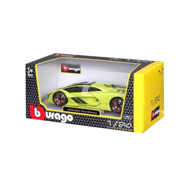 Bburago 1:24 Lamborghini Terzo Millenio Vert