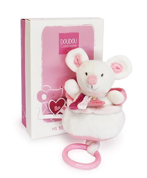 Doudou Jouet musical en peluche 20 cm