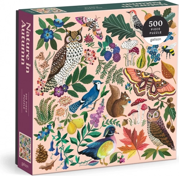 Puzzle nature automnale 500 pièces GALISON