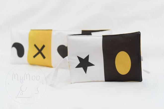 MyMoo Livre textile contrasté