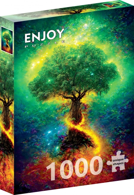 Profitez du Puzzle Arbre de Vie Nordique 1000 Pièces