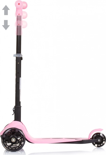 Trottinette pour enfants Chipolino Robby rose