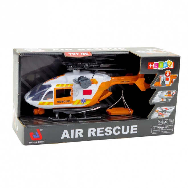 Hélicoptère de secours avec lumières et sons