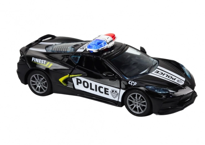 Voiture de police métallique 1:32 Drive Mix