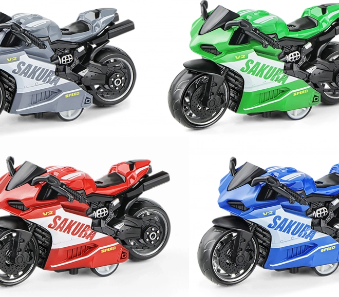 Moto super sport à remonter