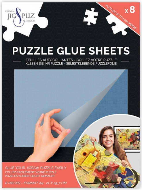 JIG&PUZ Film adhésif pour puzzle de 1000 pièces