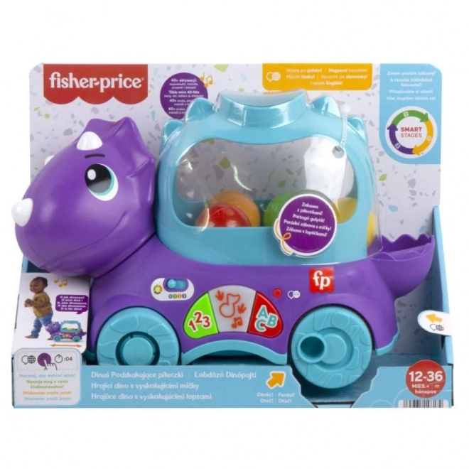 Jouet interactif Dino avec balles bondissantes