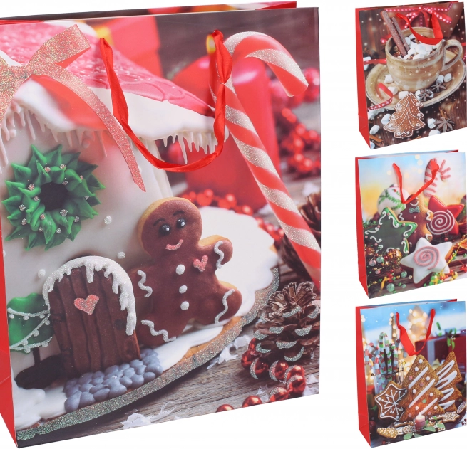 Sac cadeau de Noël taille M