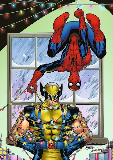 Puzzle Spiderman et Wolverine 1000 pièces Trefl Premium Plus