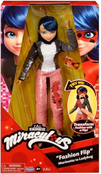 MIRACULOUS poupée fashion flip Coccinelle