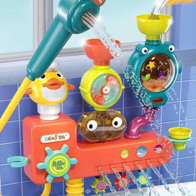 Woopie jouet de bain avec moulin rotatif et gobelets de versement